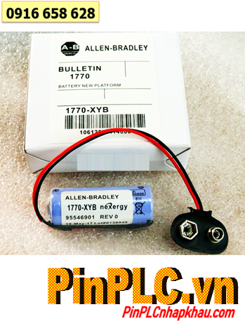 Allen Bradley AB 1770-XYB; Pin nuôi nguồn Allen Bradley AB 1770-XYB lithium 3V chính hãng _Xuất xứ NHẬT 